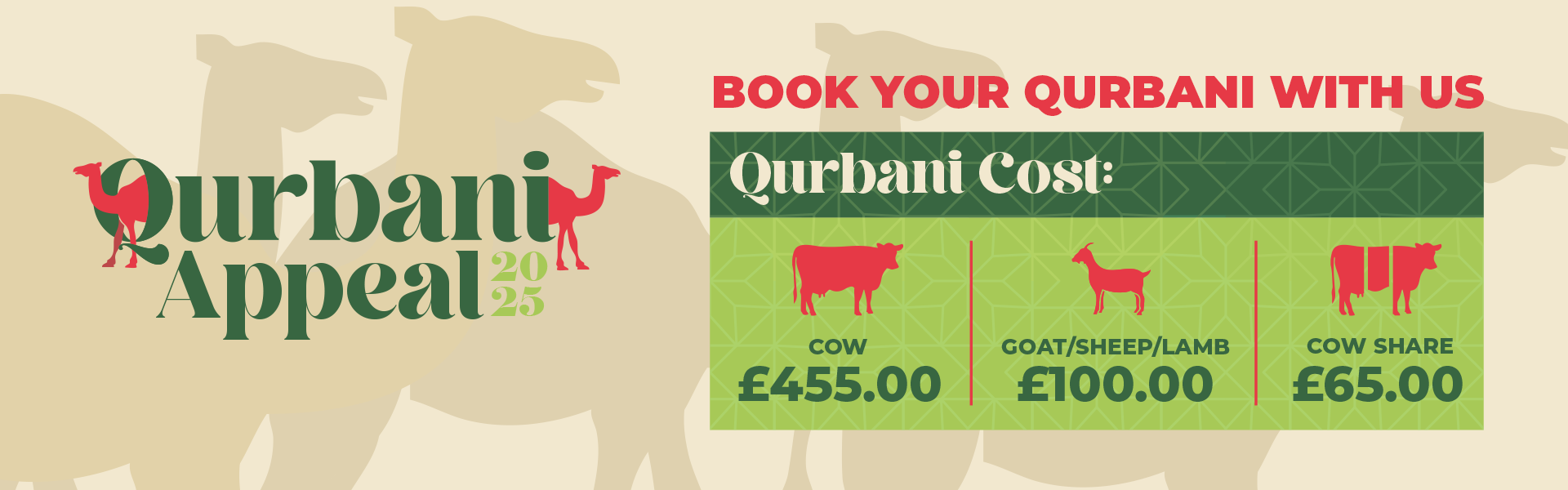 Qurbani Donation Banner